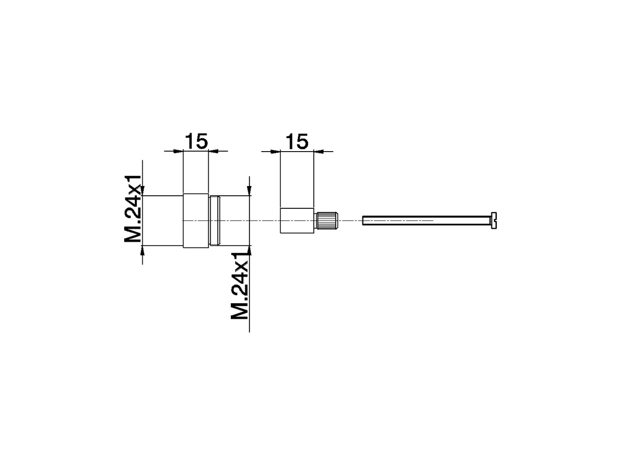 Extension +15 mm COMPONENTS_ZA000470 - v1