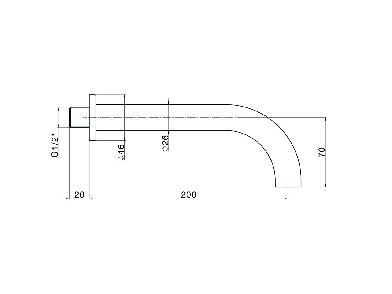 Spout COMPONENTS_ZA001250 - v1