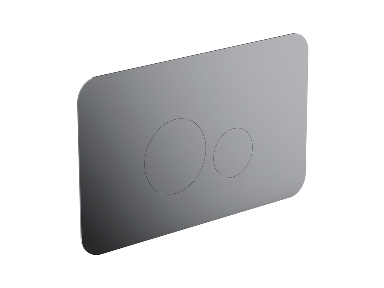 CisalUniversal toilet flush plate inox AISI 304 COMPONENTS_ZA001860