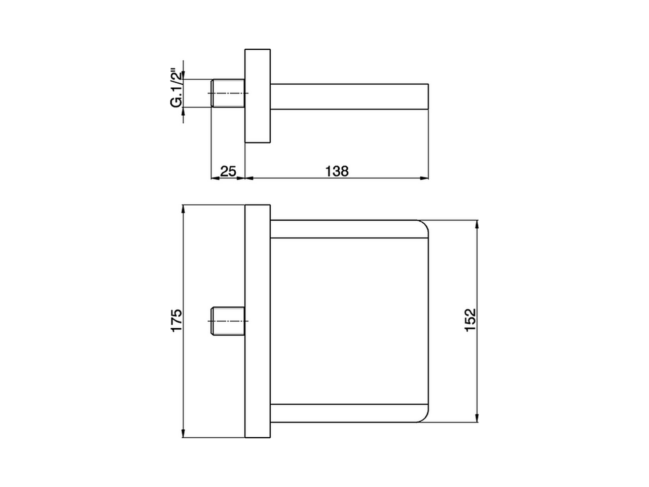 Spout COMPONENTS_ZA002190 - v1