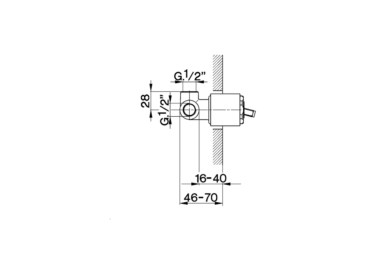 Concealed single lever shower mixer CONCEALED_ZA002300 - v1