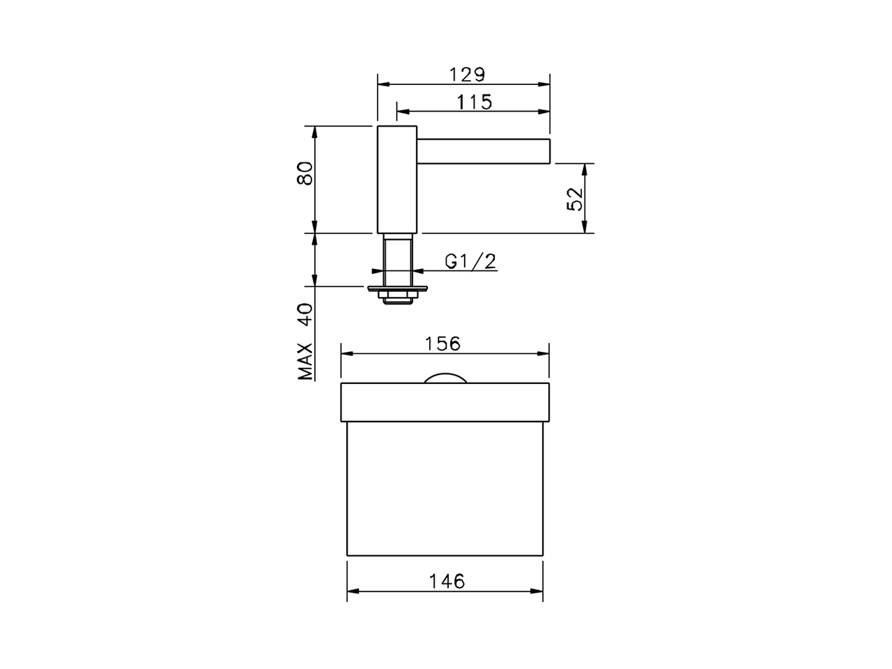 Spout COMPONENTS_ZA002620 - v1