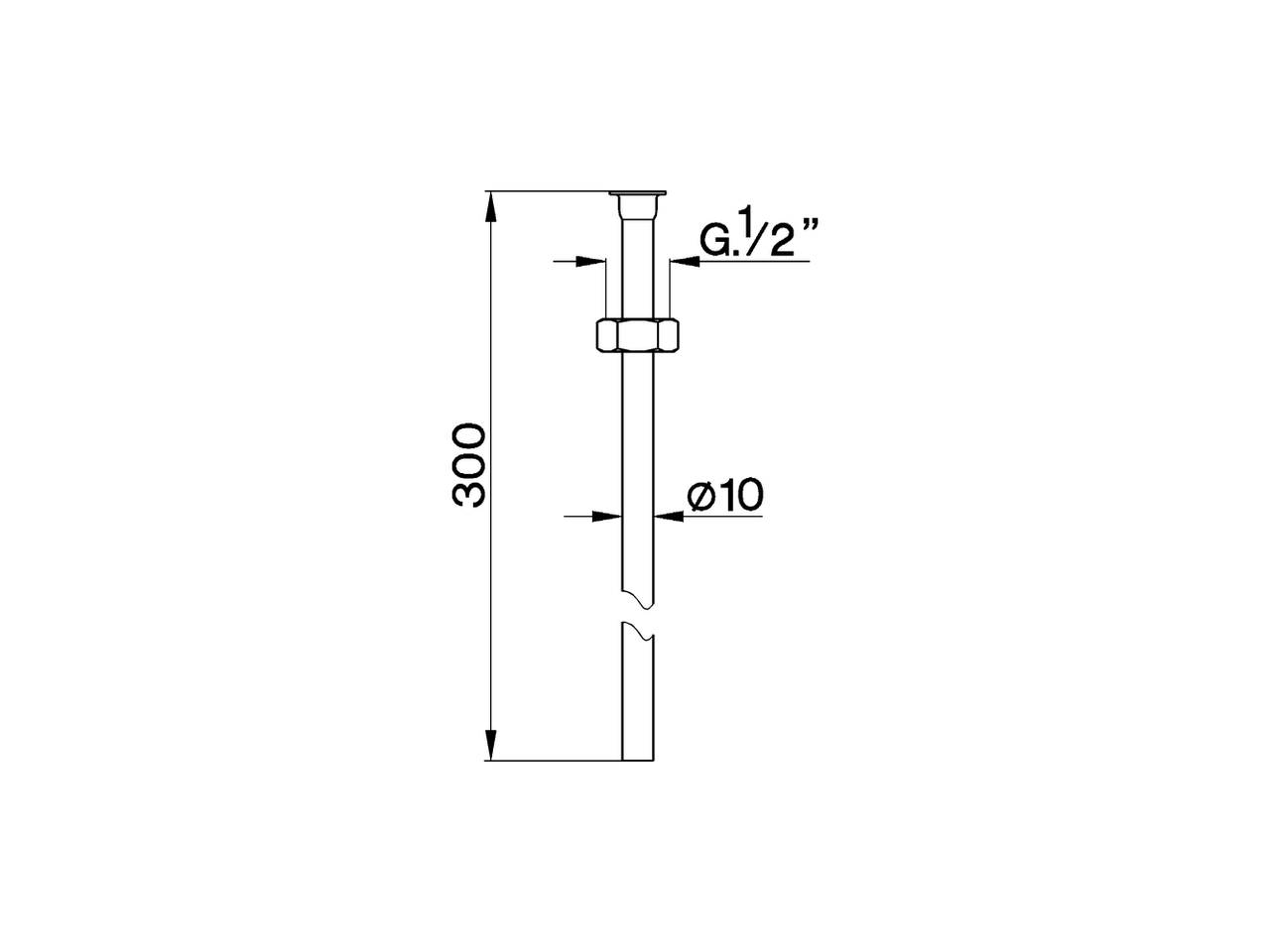 Connecting tube COMPONENTS_ZA002850 - v1