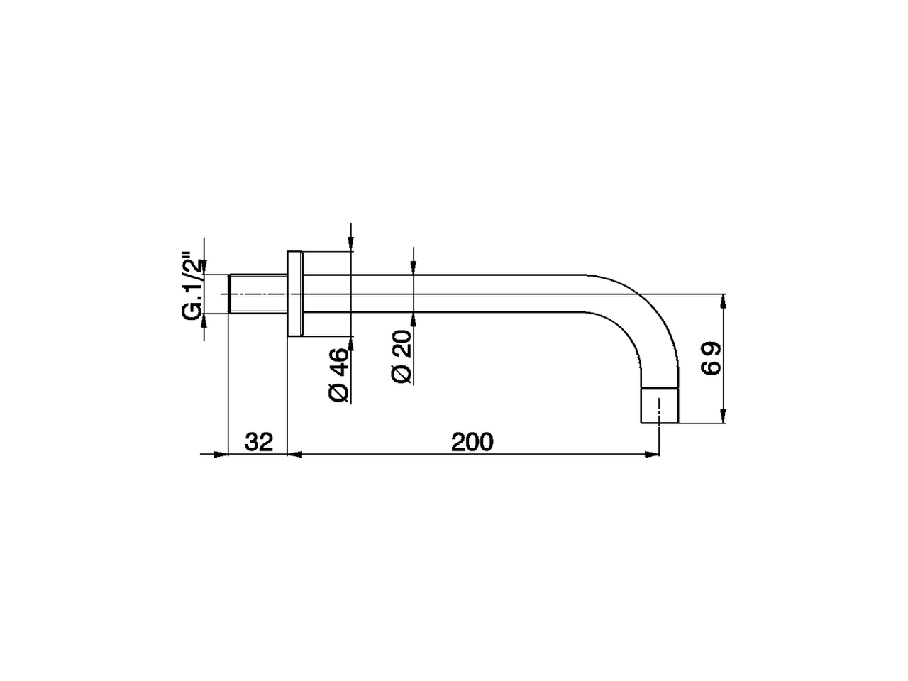 Spout COMPONENTS_ZA003250 - v1