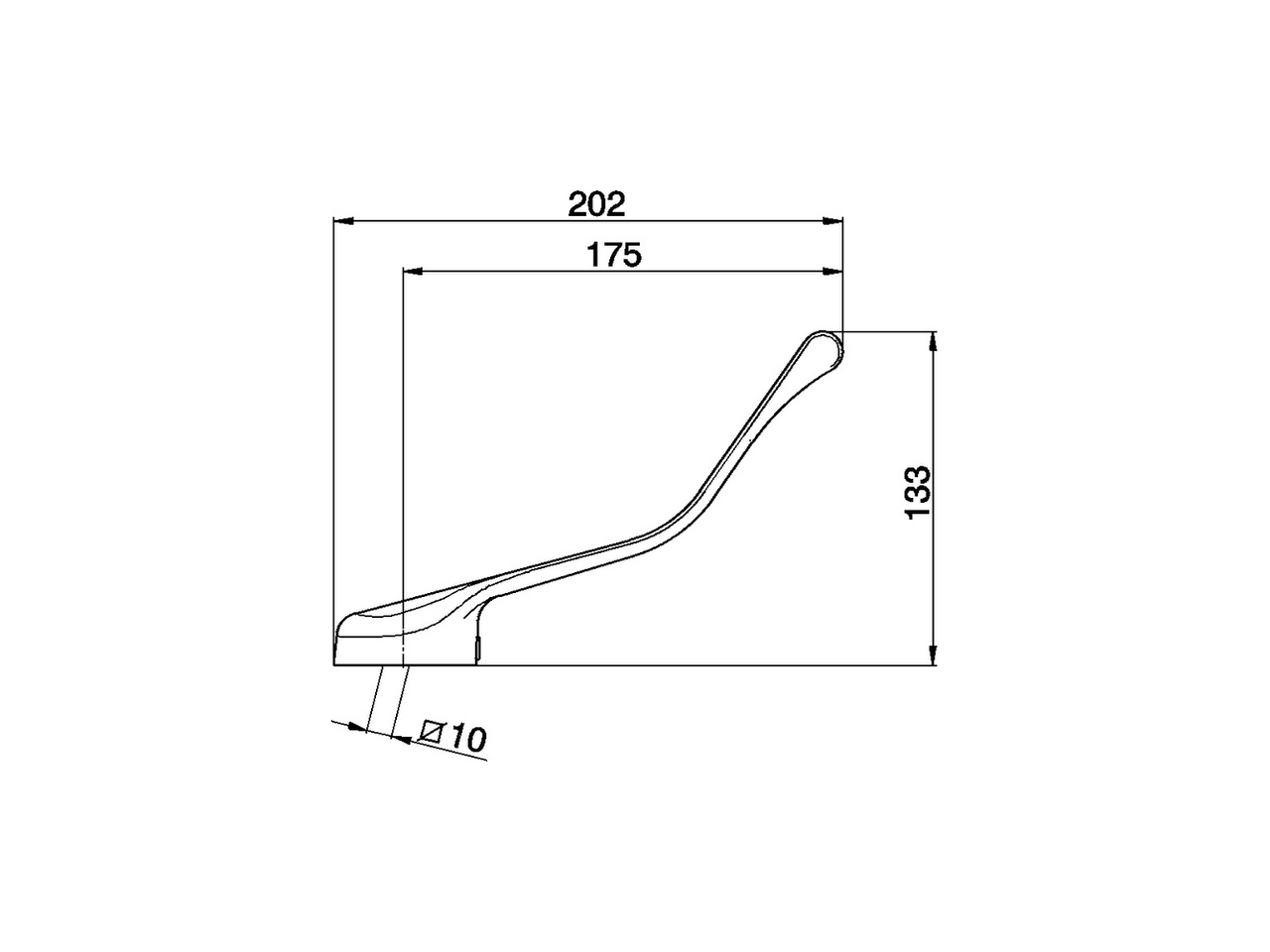 Clinc long lever SPARE PARTS_ZA005001 - v1