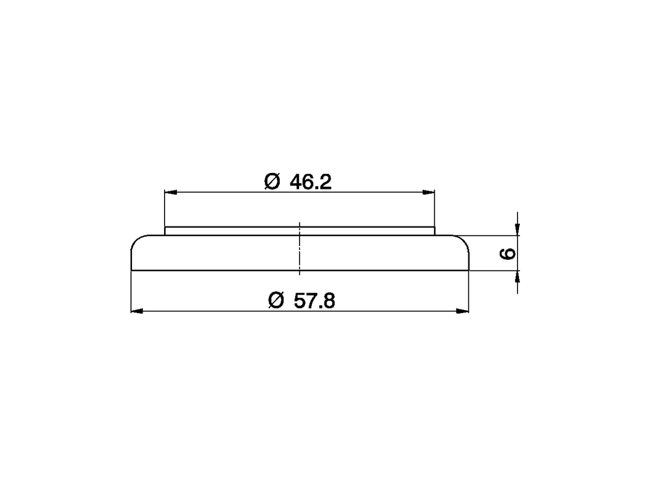 Display board for Europa single lever mixer COMPONENTS_ZA006030 - v1