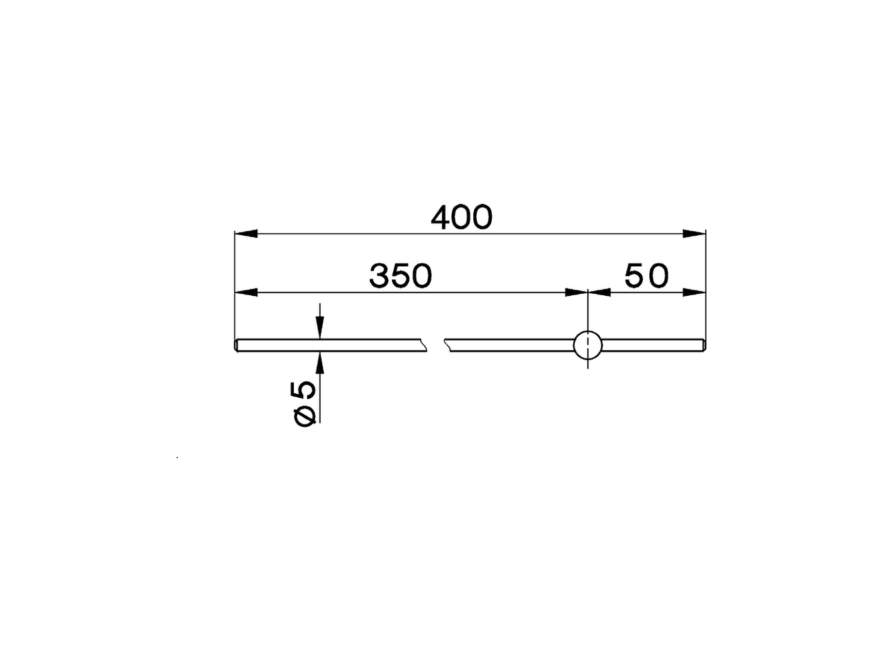 Extended rod COMPONENTS_ZA006050 - v1