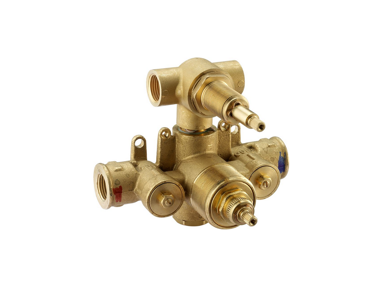 Concealed thermostatic shower valve, 2-outlets CONCEALED_ZA018101 - v1