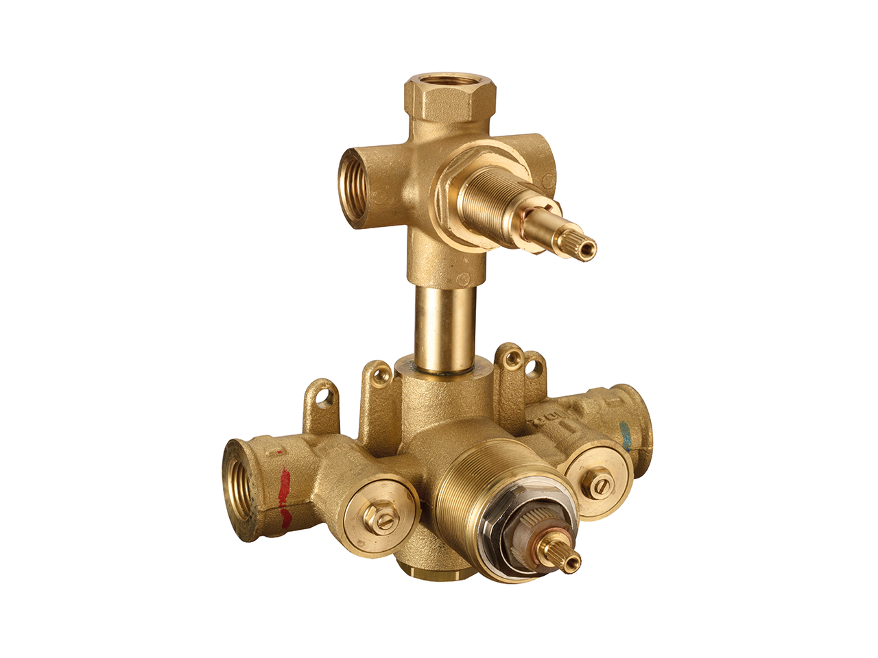 Concealed thermostatic shower mixer, 3-outlets CONCEALED_ZA019201 - v1