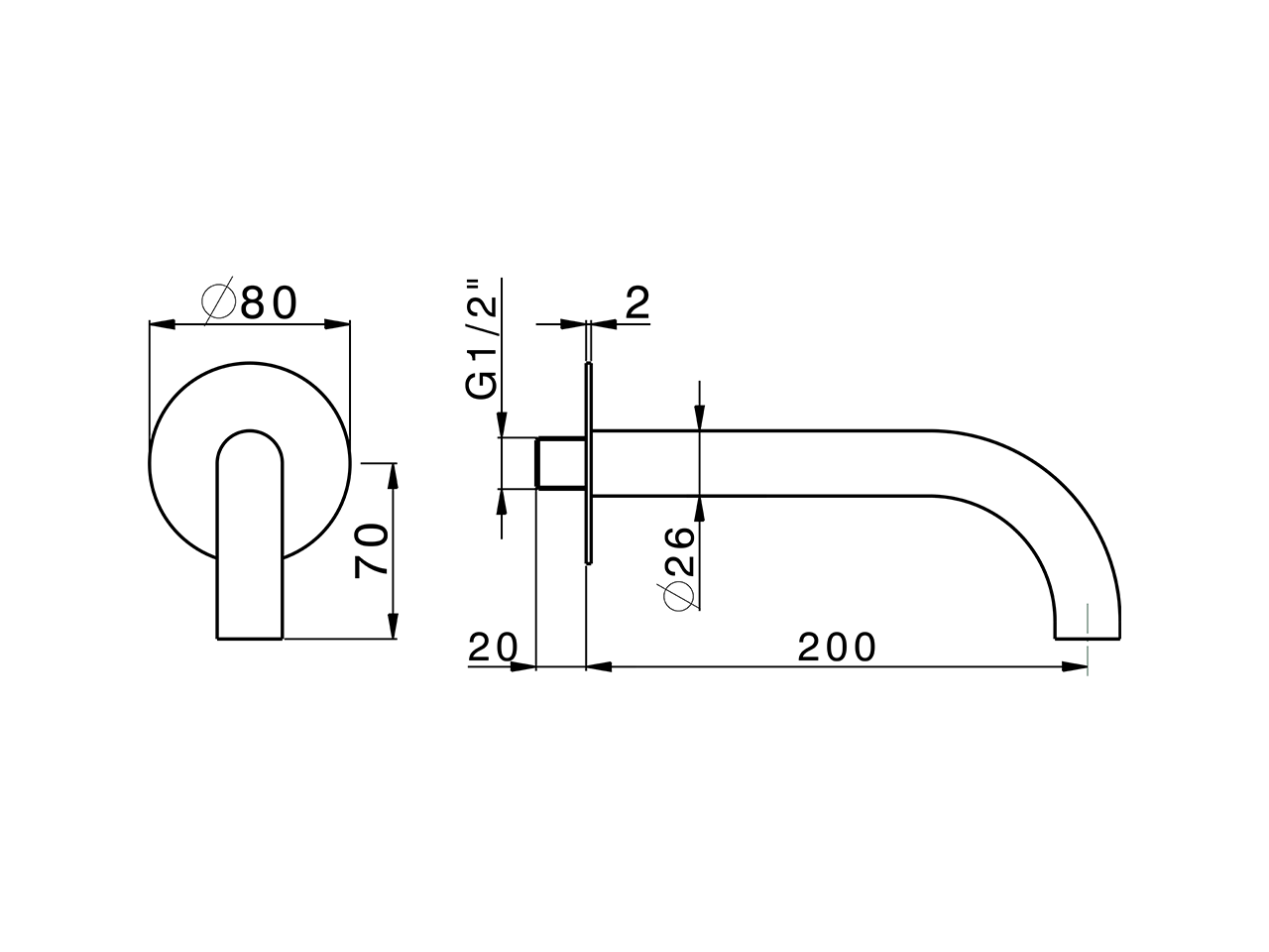 Filler spout PUSH&SHOWER_ZA0G5100 - v1