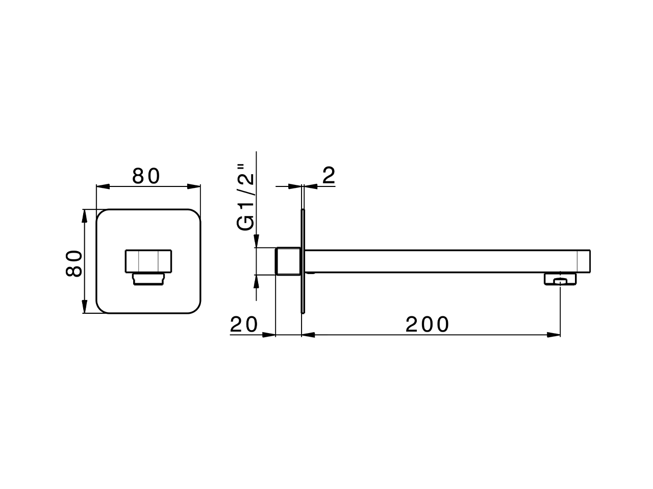 Filler spout PUSH&SHOWER_ZA0G5110 - v1