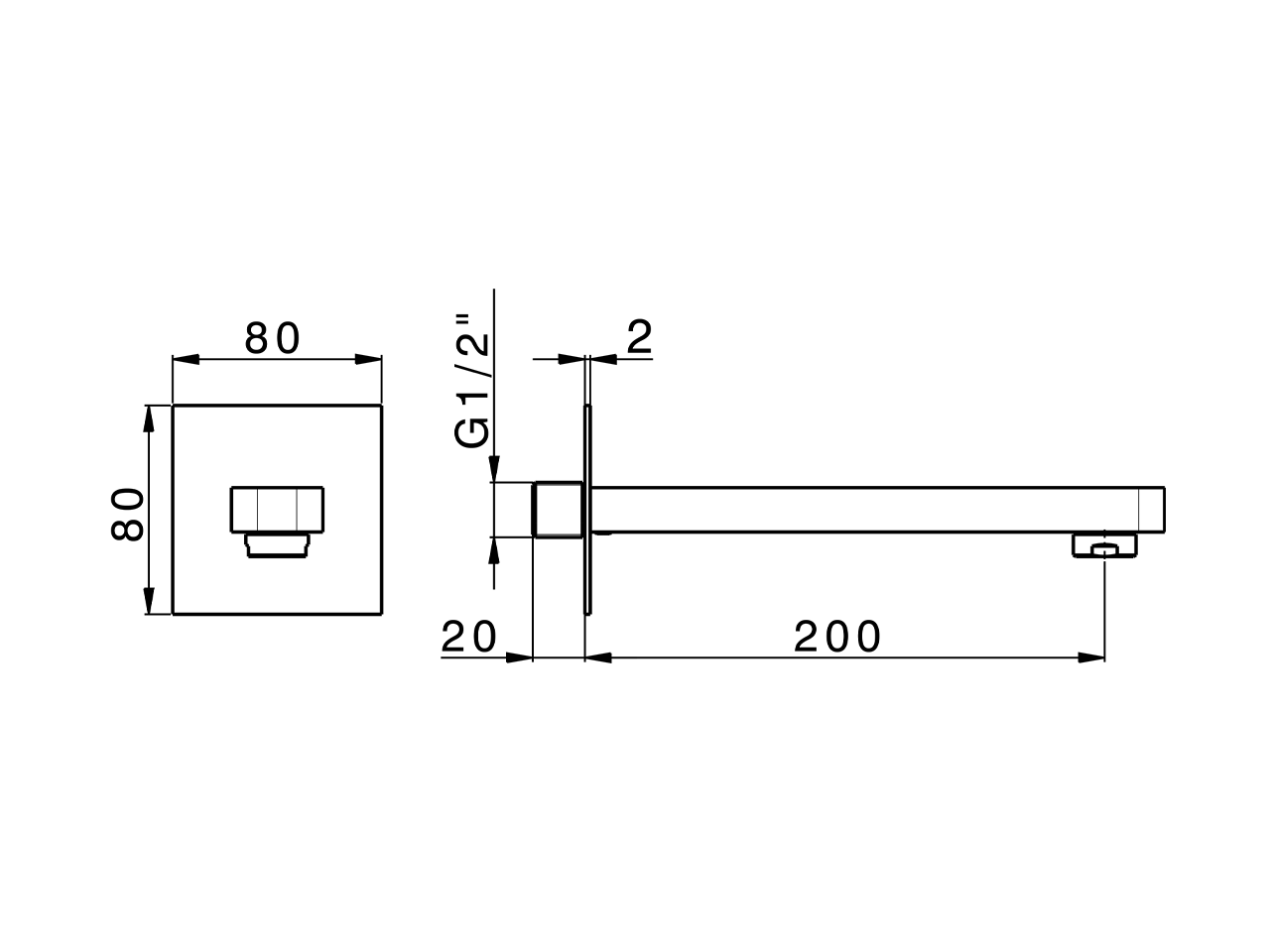 Filler spout PUSH&SHOWER_ZA0G5120 - v1