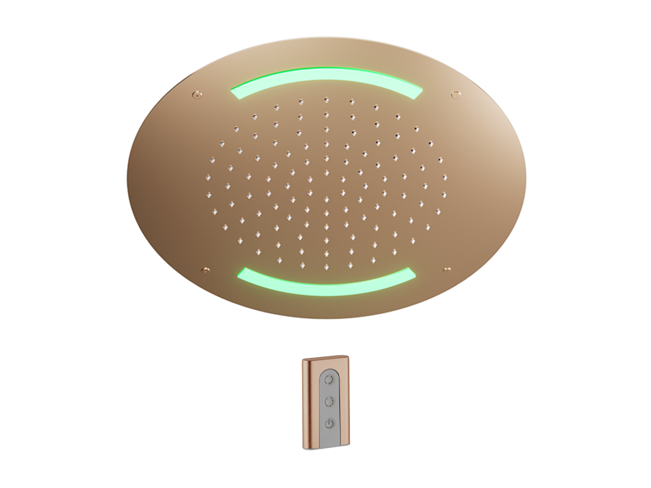 Ø 420 mm Chromotherapy Ceiling showerhead ZEN SHOWER_ZS0C0010 -1