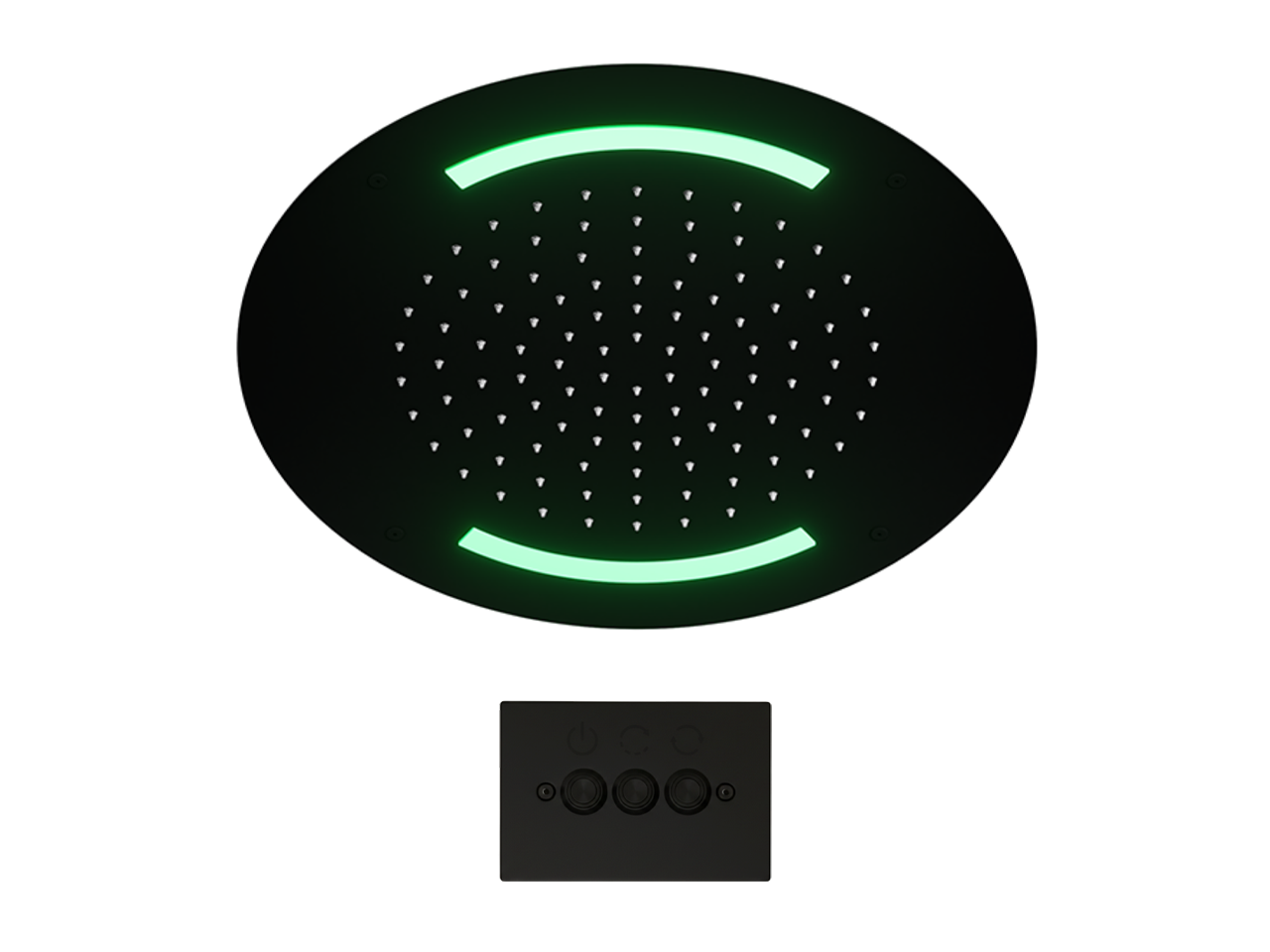 Ø 420 mm Chromotherapy Ceiling showerhead ZEN SHOWER_ZS0C0015 -1