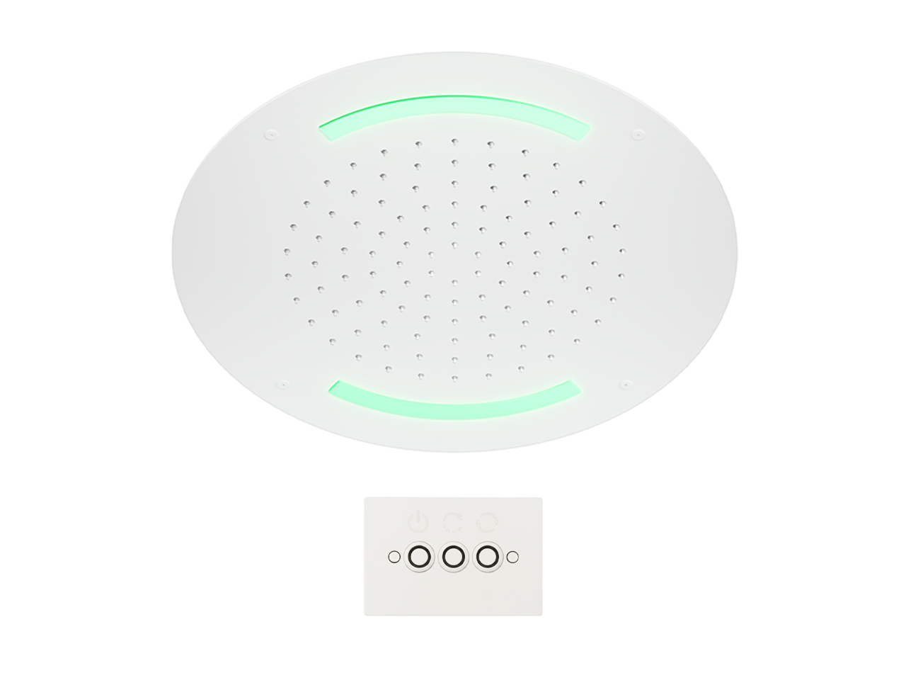 Ø 420 mm Chromotherapy Ceiling showerhead ZEN SHOWER_ZS0C0015 -1
