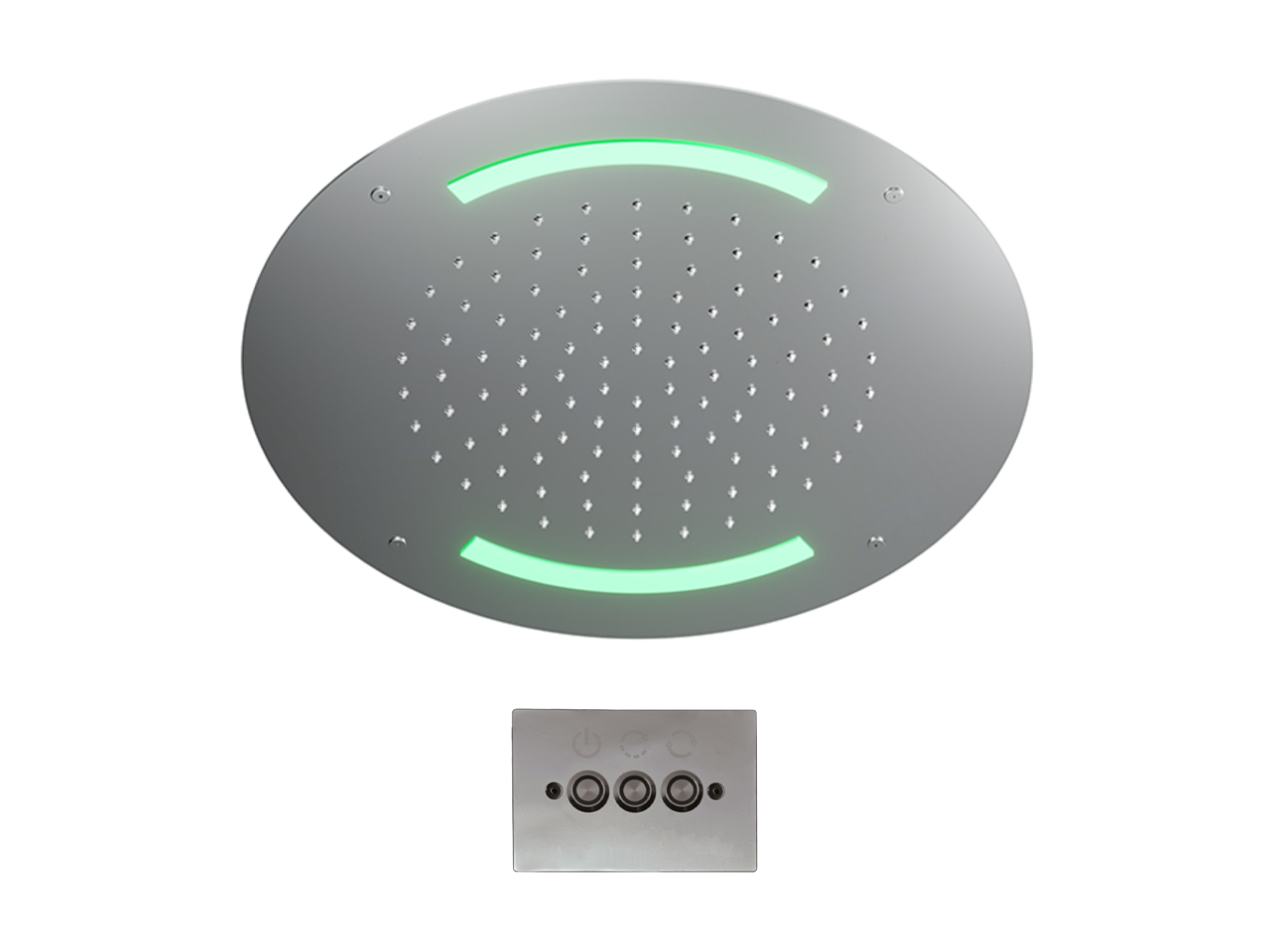 Ø 420 mm Chromotherapy Ceiling showerhead ZEN SHOWER_ZS0C0015 -1