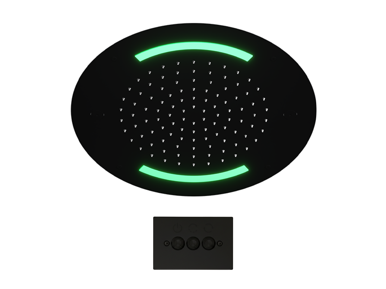 Ø 420 mm Chromotherapy Ceiling showerhead ZEN SHOWER_ZS0C0025 -1