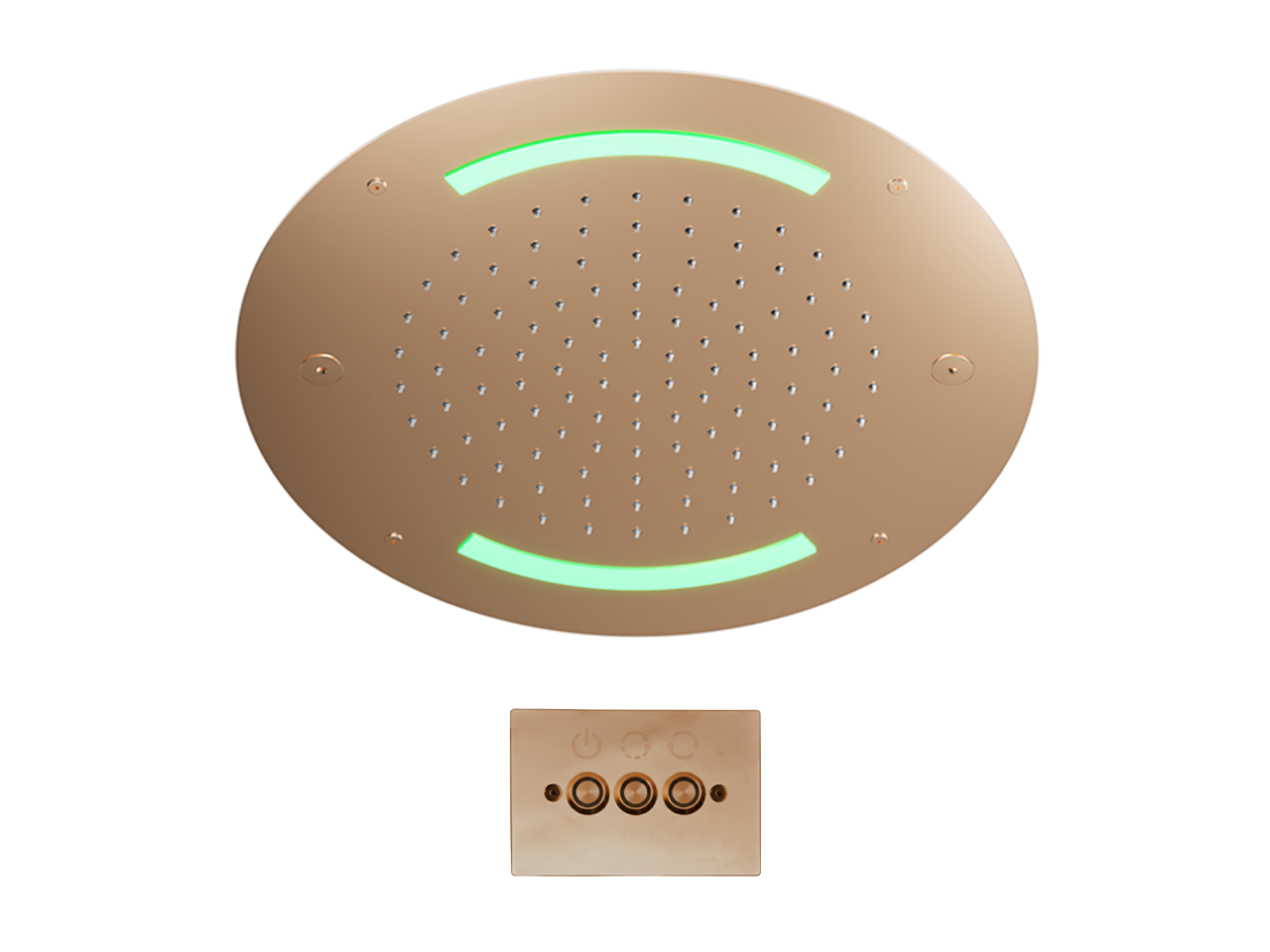 Ø 420 mm Chromotherapy Ceiling showerhead WELLNESS_ZS0C0025 -1