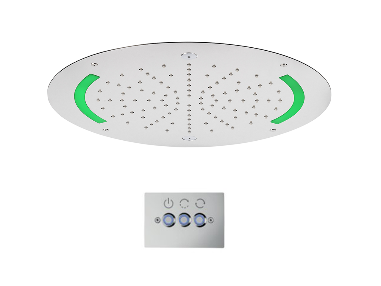 CisalØ 420 mm Chromotherapy Ceiling showerhead WELLNESS_ZS0C0025