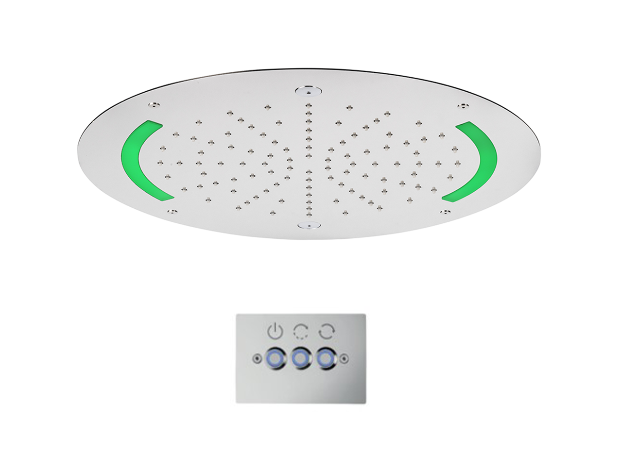 Ø 420 mm Chromotherapy Ceiling showerhead WELLNESS_ZS0C0025 - v1