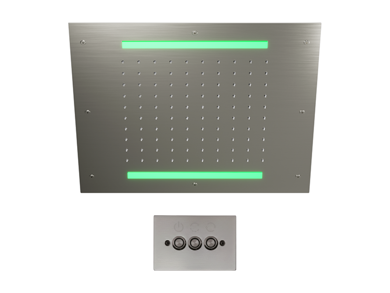 430x430 mm Chromotherapy Ceiling showerhead ZEN SHOWER_ZS0C0055 -1