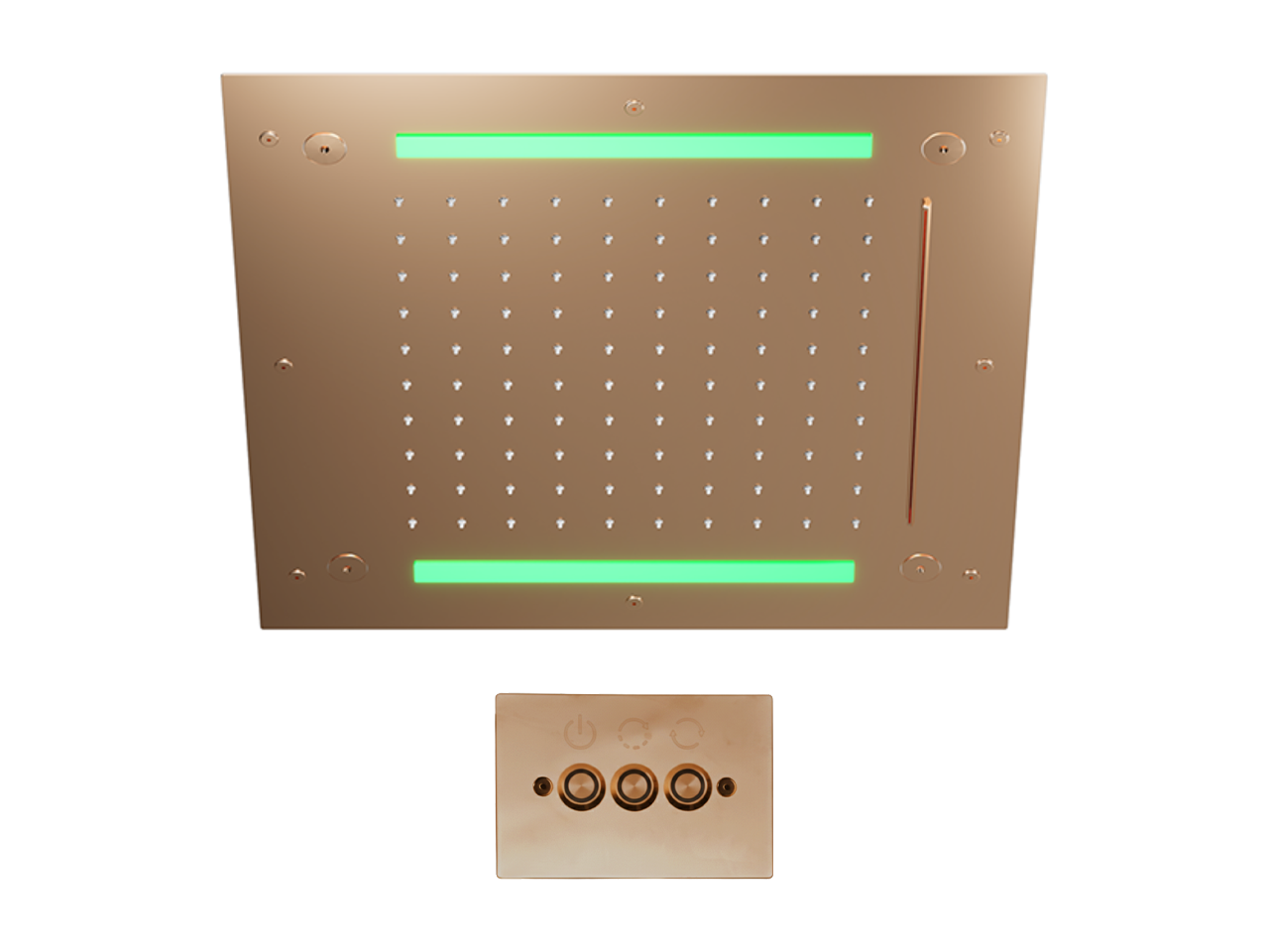 430x430 mm Chromotherapy Ceiling showerhead WELLNESS_ZS0C0065 -1
