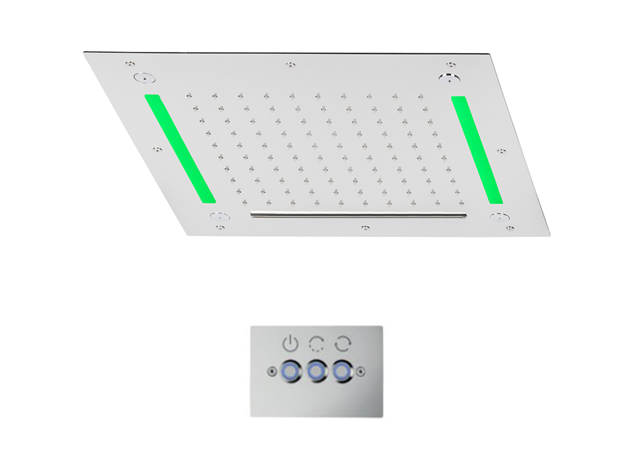 Cisal430x430 mm Chromotherapy Ceiling showerhead ZEN SHOWER_ZS0C0065