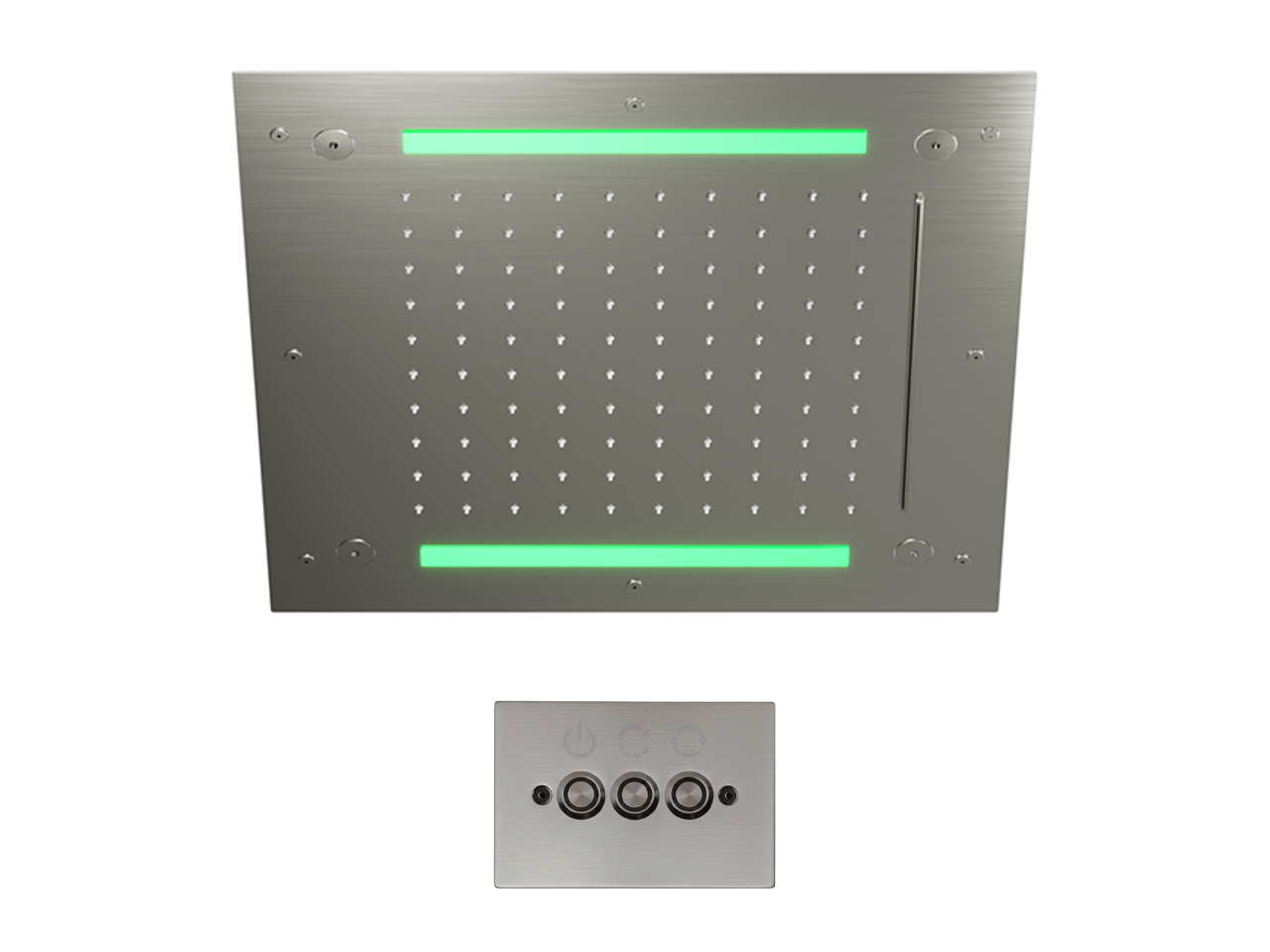 430x430 mm Chromotherapy Ceiling showerhead WELLNESS_ZS0C0065 -1