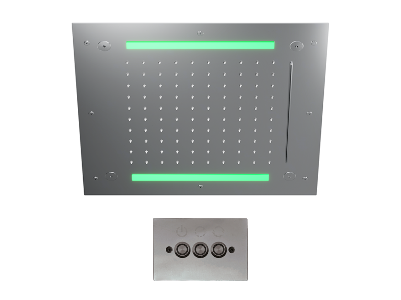430x430 mm Chromotherapy Ceiling showerhead ZEN SHOWER_ZS0C0065 -1