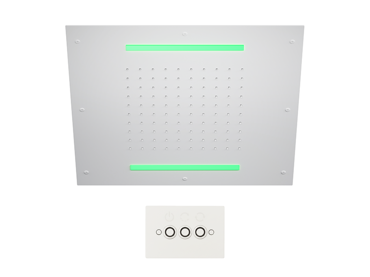 500x500 mm Chromotherapy Ceiling showerhead ZEN SHOWER_ZS0C0075 -1