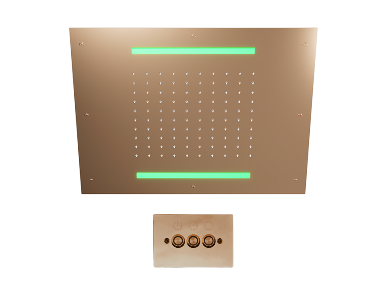 500x500 mm Chromotherapy Ceiling showerhead ZEN SHOWER_ZS0C0075 -1