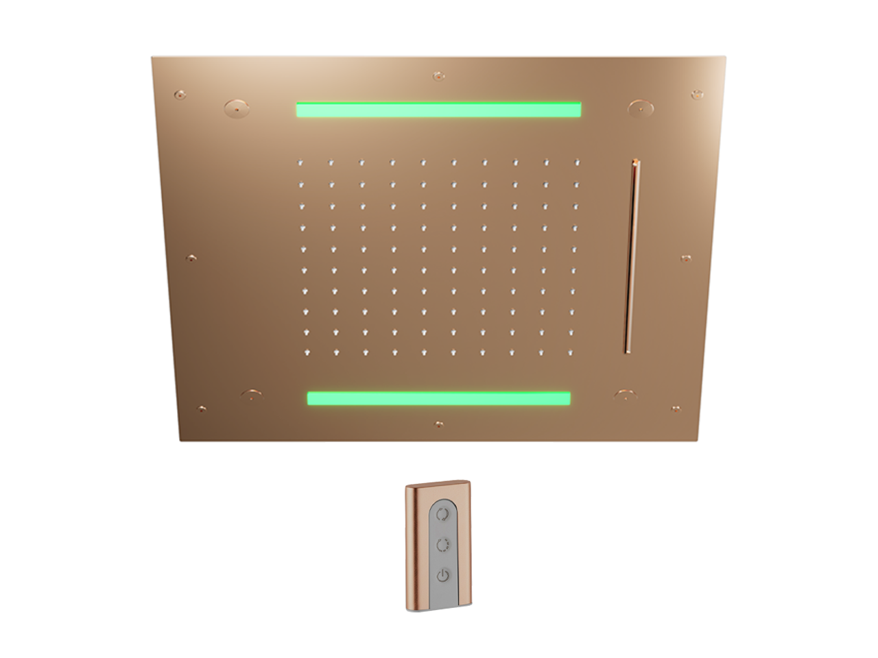 500x500 mm Chromotherapy Ceiling showerhead WELLNESS_ZS0C0080 -1