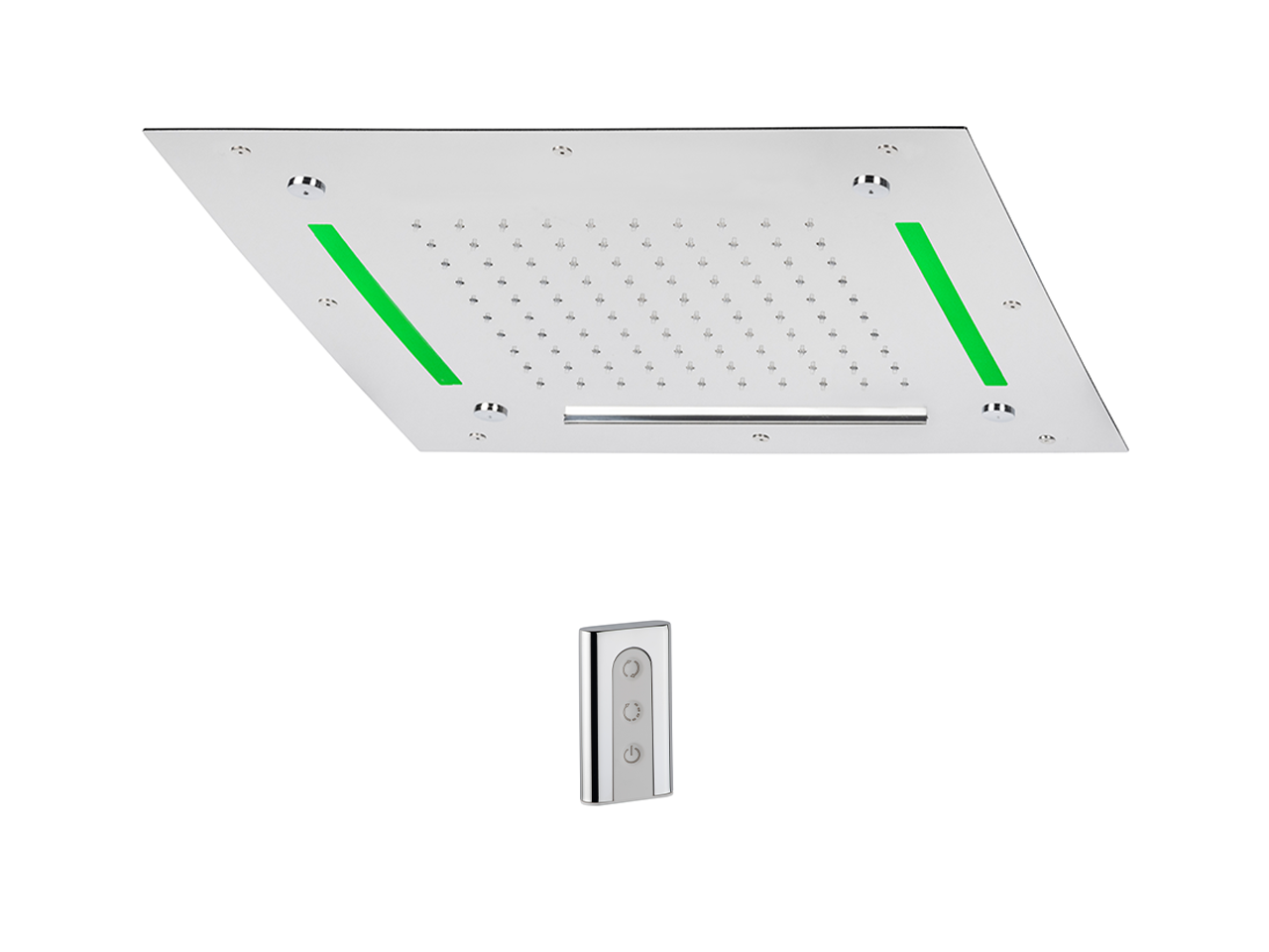 Cisal500x500 mm Chromotherapy Ceiling showerhead WELLNESS_ZS0C0080