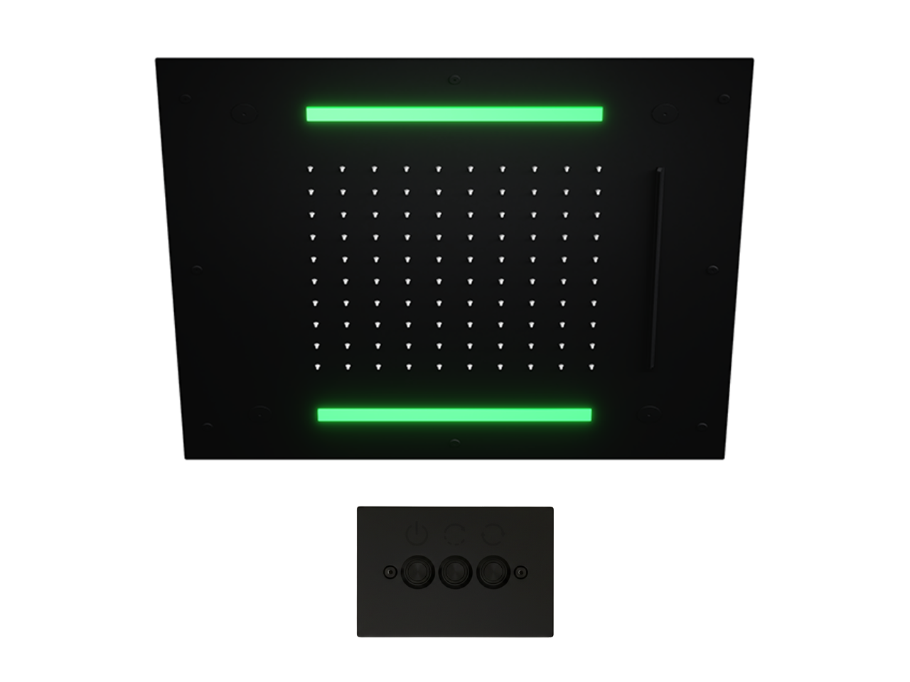 500x500 mm Chromotherapy Ceiling showerhead WELLNESS_ZS0C0085 -1