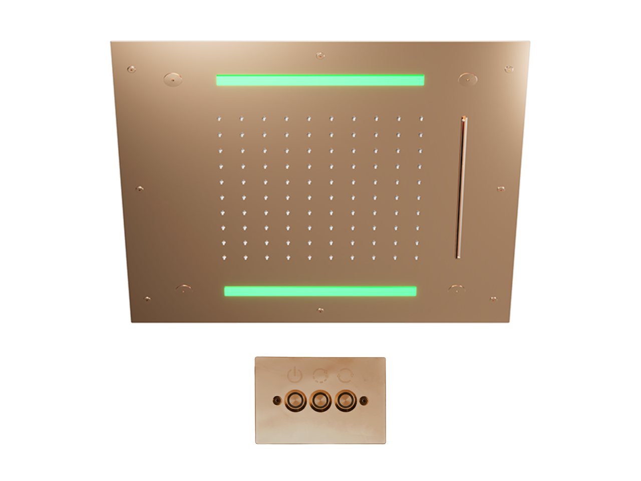 500x500 mm Chromotherapy Ceiling showerhead WELLNESS_ZS0C0085 -1