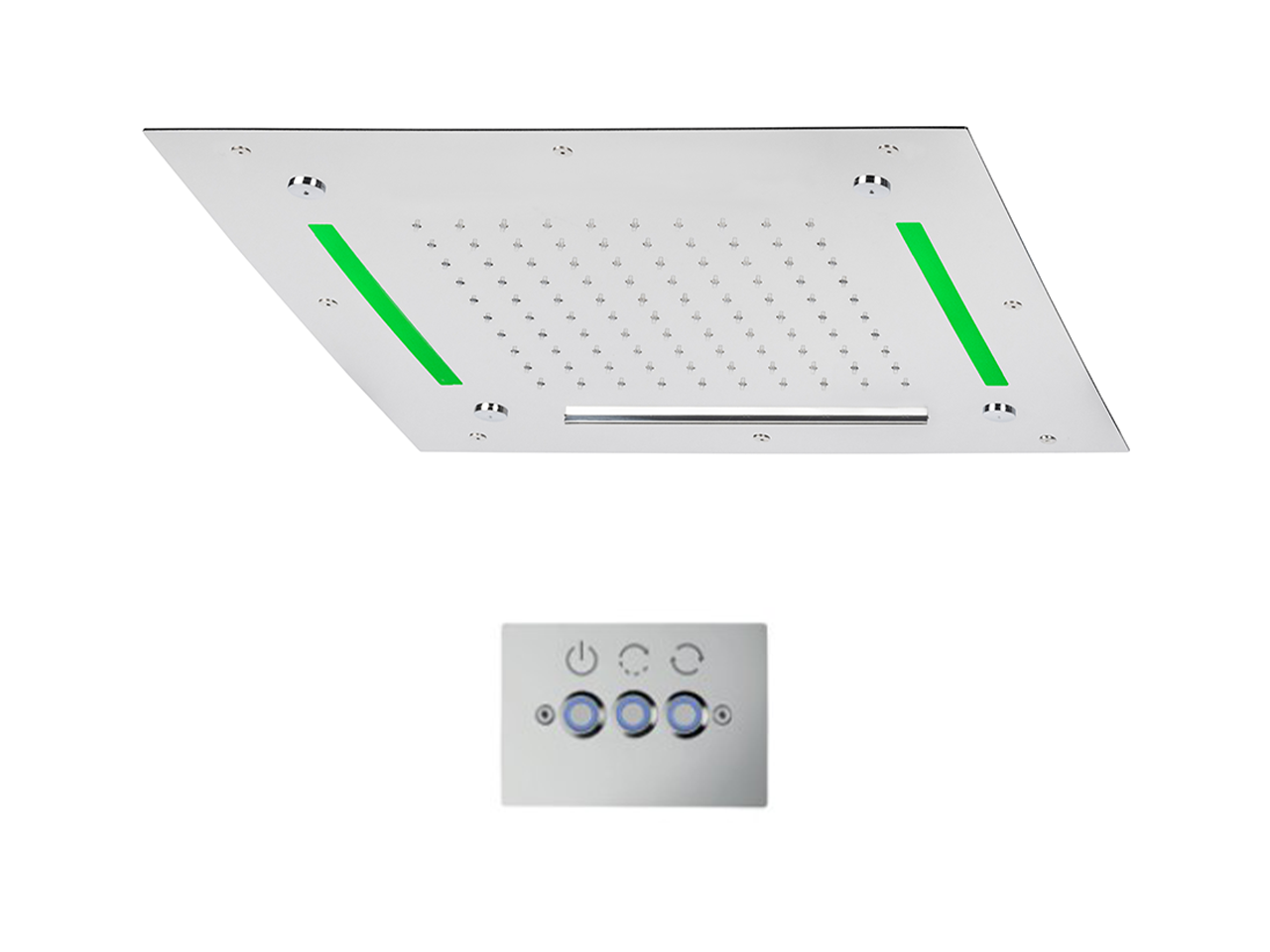 500x500 mm Chromotherapy Ceiling showerhead WELLNESS_ZS0C0085 - v1