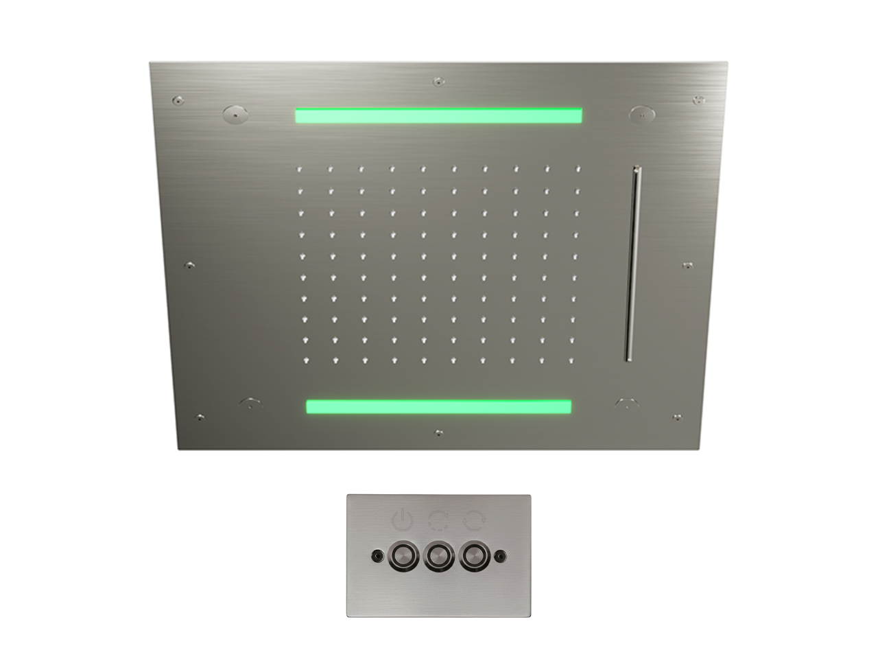 500x500 mm Chromotherapy Ceiling showerhead WELLNESS_ZS0C0085 -1