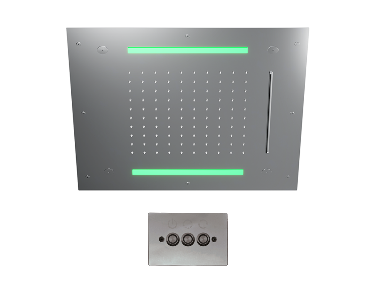 500x500 mm Chromotherapy Ceiling showerhead WELLNESS_ZS0C0085 -1