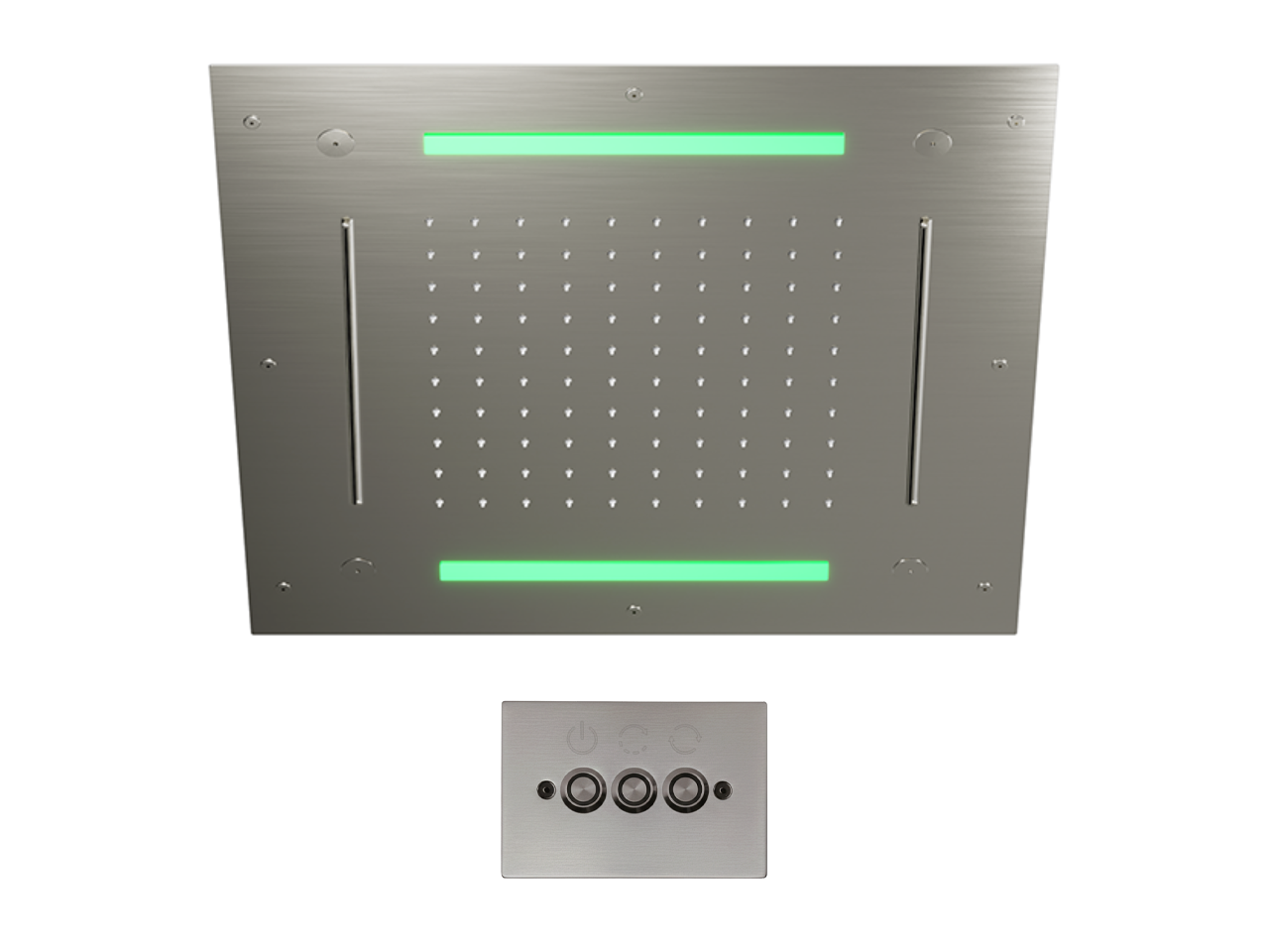 500x500 mm Chromotherapy Ceiling showerhead WELLNESS_ZS0C0095 -1