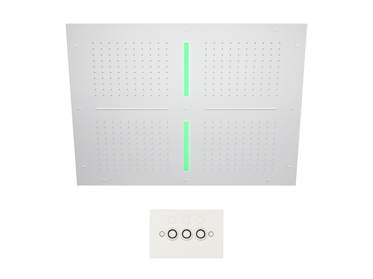800x800 mm Chromotherapy Ceiling showerhead ZEN SHOWER_ZS0C0105 -1