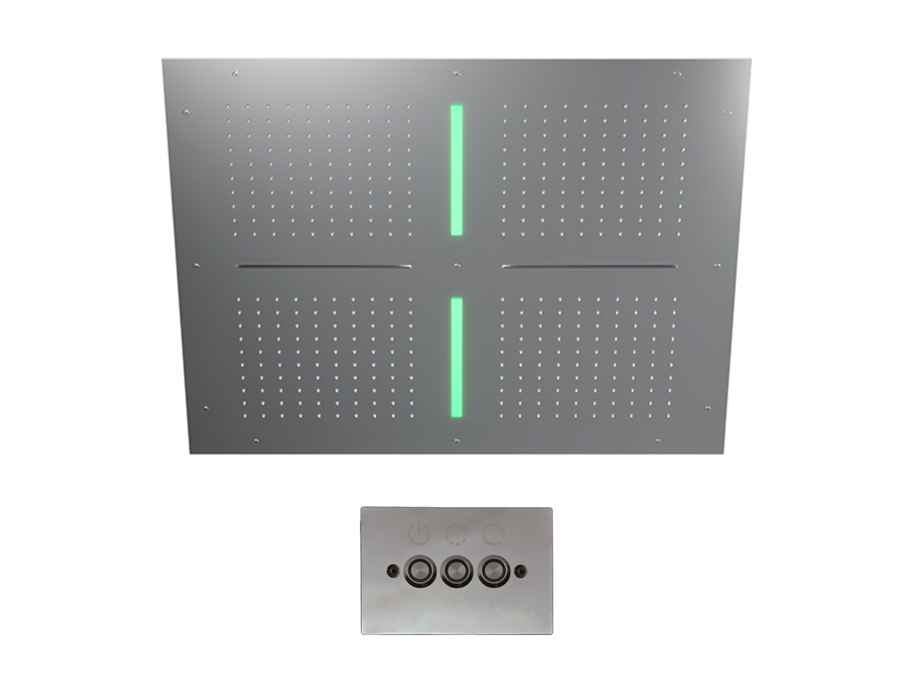 800x800 mm Chromotherapy Ceiling showerhead ZEN SHOWER_ZS0C0105 -1