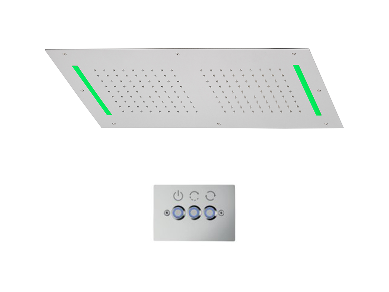 Cisal700x400 mm Chromotherapy Ceiling showerhead ZEN SHOWER_ZS0C0115