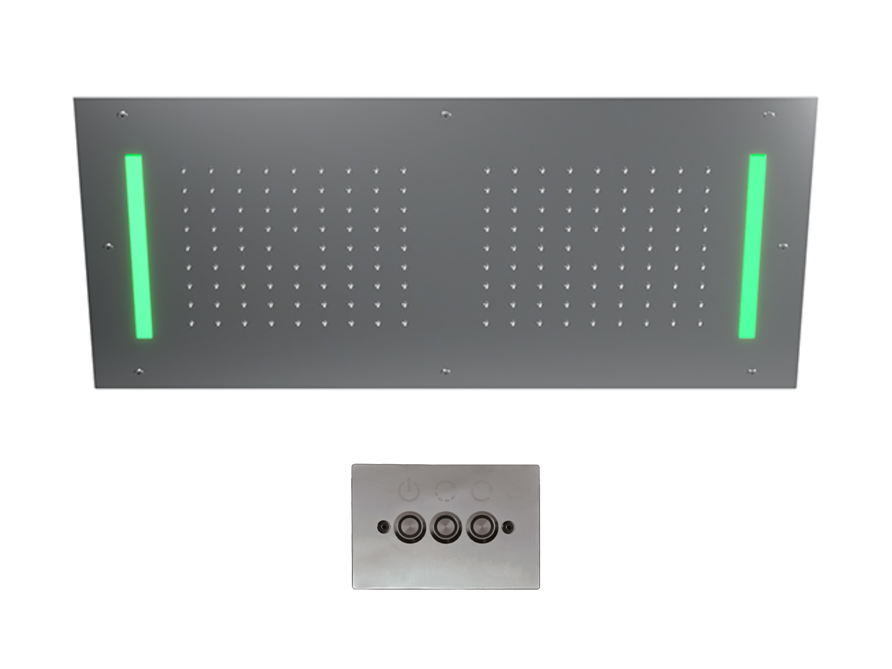 700x400 mm Chromotherapy Ceiling showerhead ZEN SHOWER_ZS0C0115 -1