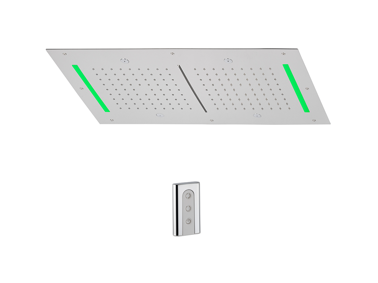 700x400 mm Chromotherapy Ceiling showerhead WELLNESS_ZS0C0120 - v1