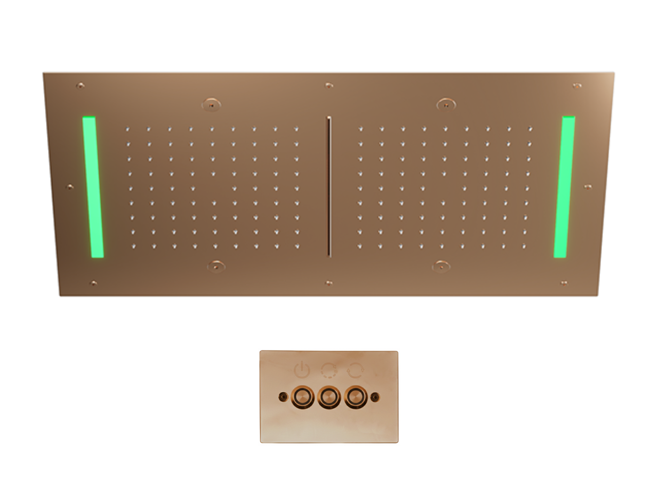 700x400 mm Chromotherapy Ceiling showerhead WELLNESS_ZS0C0125 -1