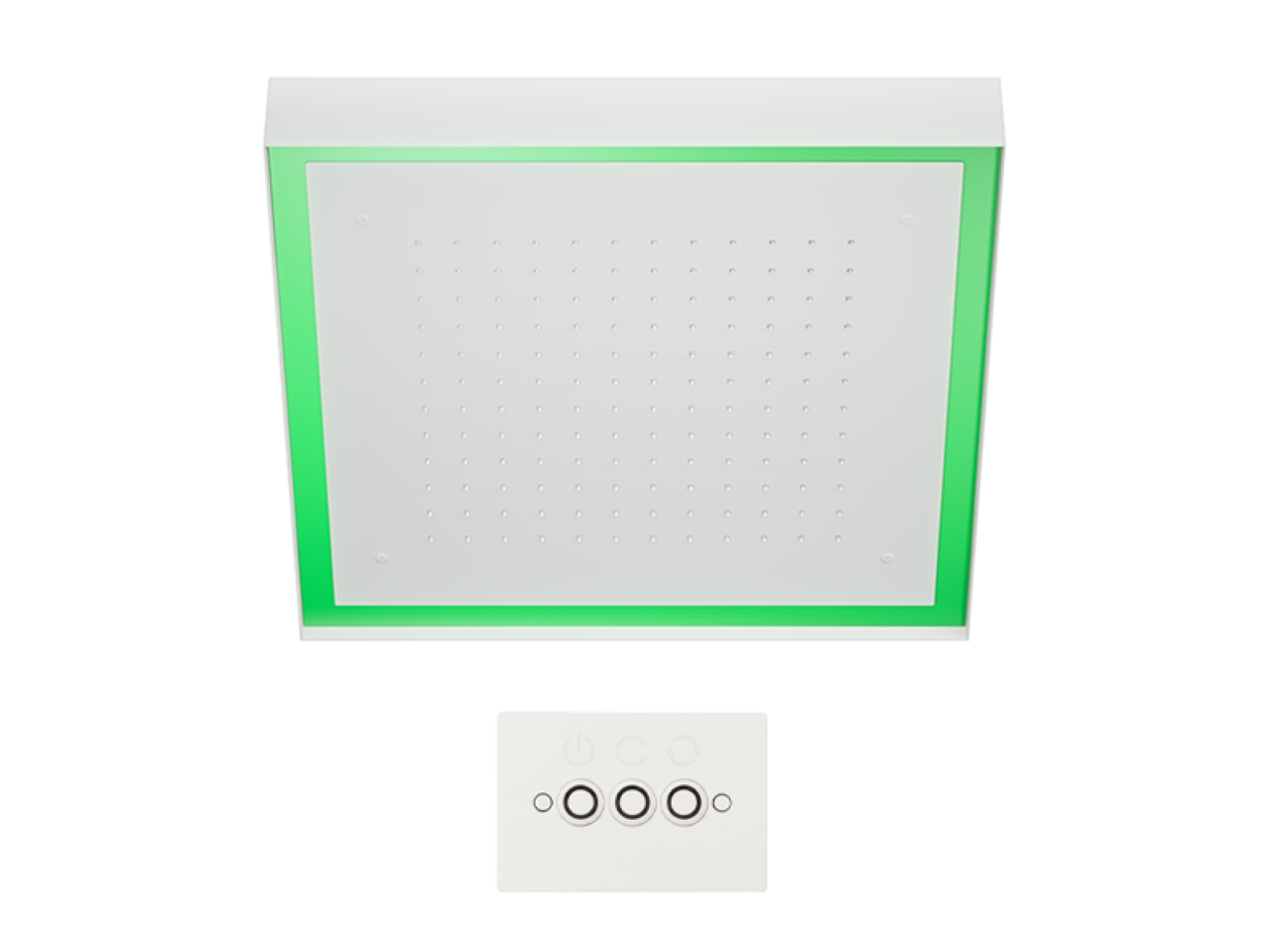 570x570 mm Chromotherapy Ceiling showerhead ZEN SHOWER_ZS0C0135 -1