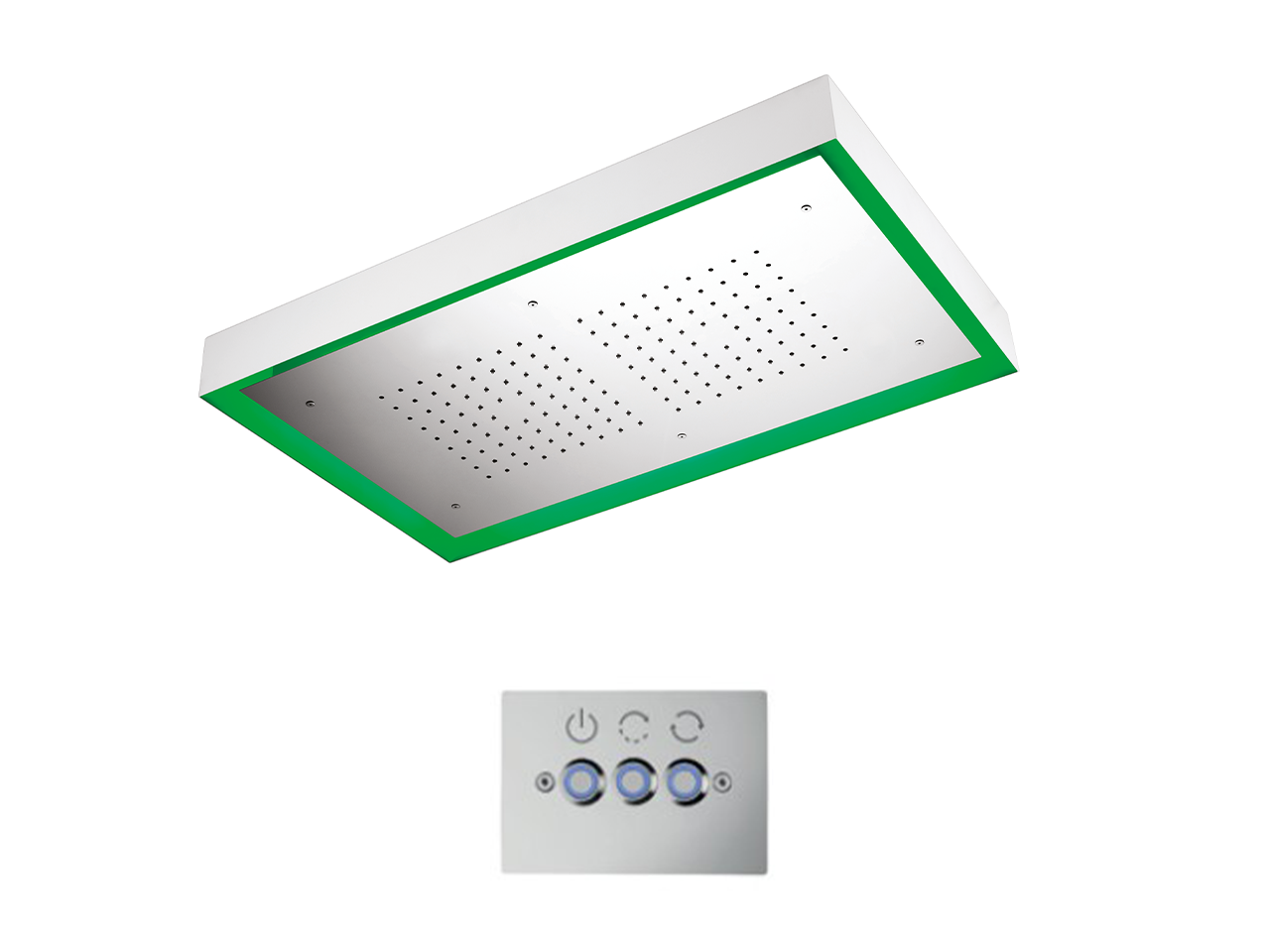 Cisal770x470 mm Chromotherapy Ceiling showerhead ZEN SHOWER_ZS0C0155