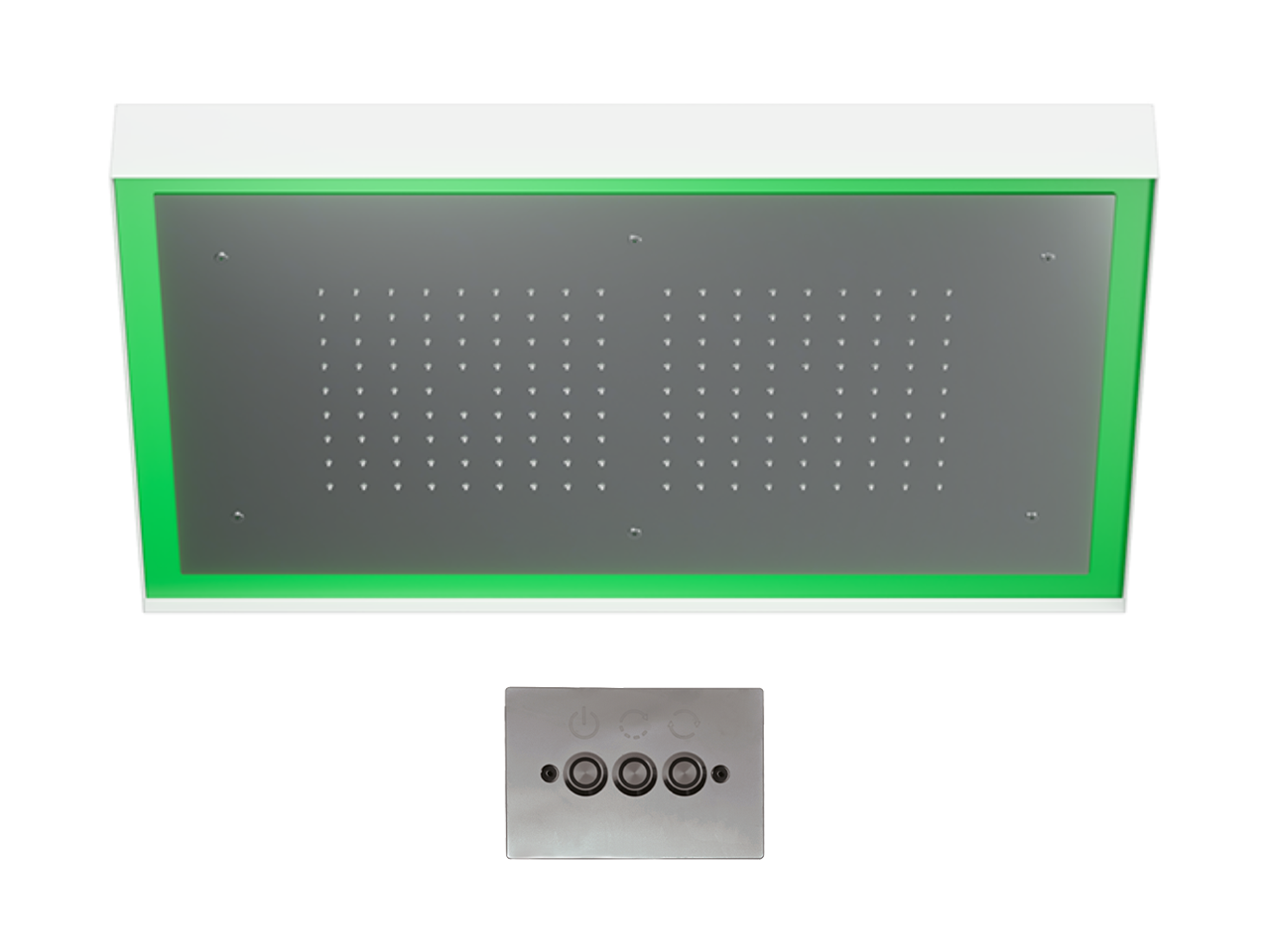 770x470 mm Chromotherapy Ceiling showerhead ZEN SHOWER_ZS0C0155 -1