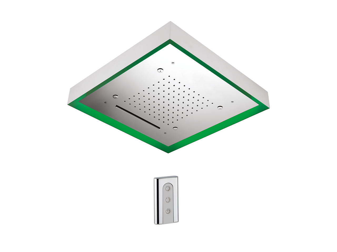 Cisal570x570 mm Chromotherapy Ceiling showerhead ZEN SHOWER_ZS0C0160