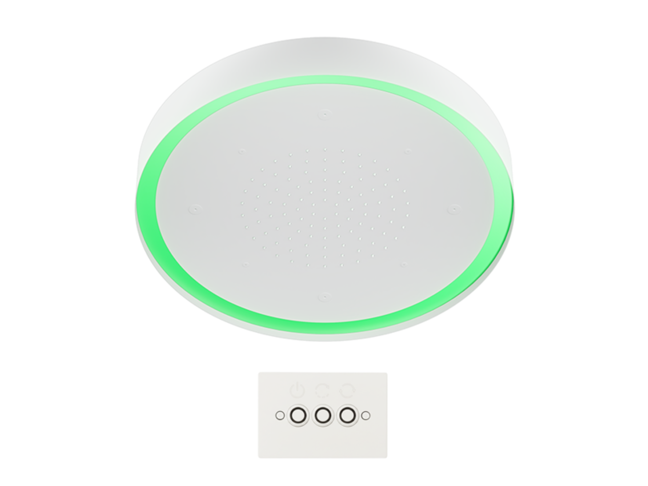 Ø 570 mm Chromotherapy Ceiling showerhead ZEN SHOWER_ZS0C0175 -1